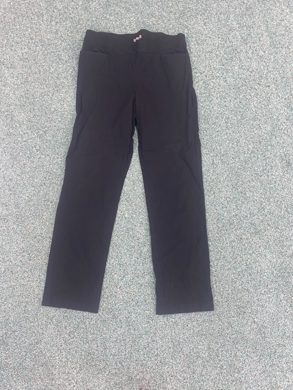 Women’s Black Stretch Straight-Leg Pants